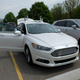One of the self-driving Ford Fusions the company is currently testing.